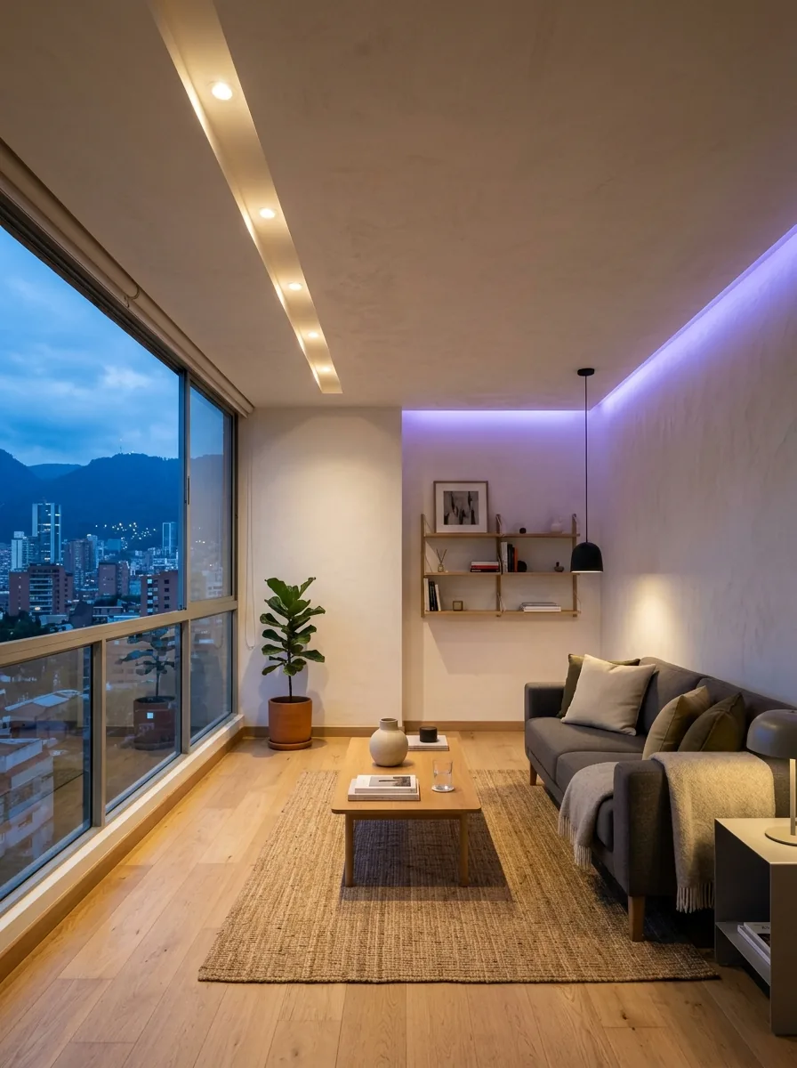 Proyecto de iluminación ejecutado por HOME